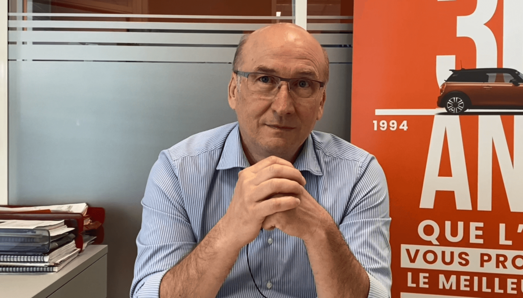 Photographie de Jacques Estansan, le direction des points de vente VPN Autos à Lormont et Mérignac