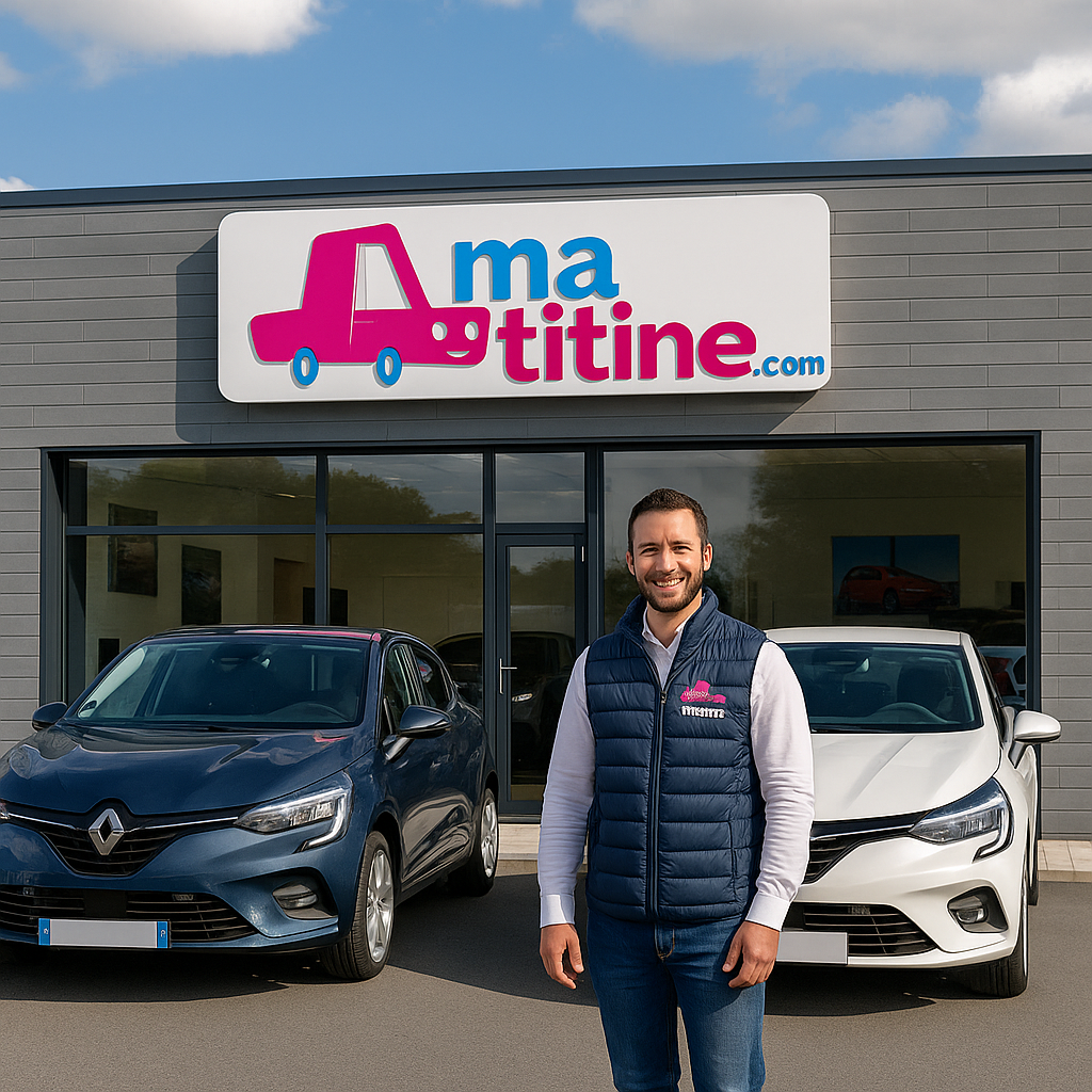 Propriétaire devant sont centre MaTItine